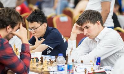 Команда Дмитрия Андрейкина на Кубке Европы по шахматам в Анталье идёт третьей